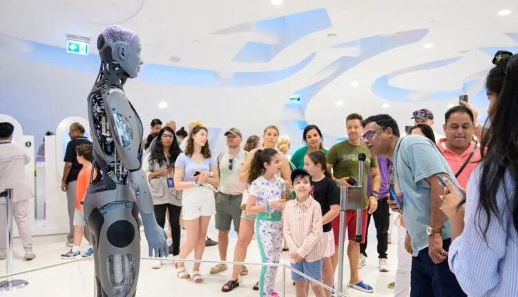 Museum Of The Future Debuts Upgraded AI-Enabled Humanoid Robot ‘Ameca’