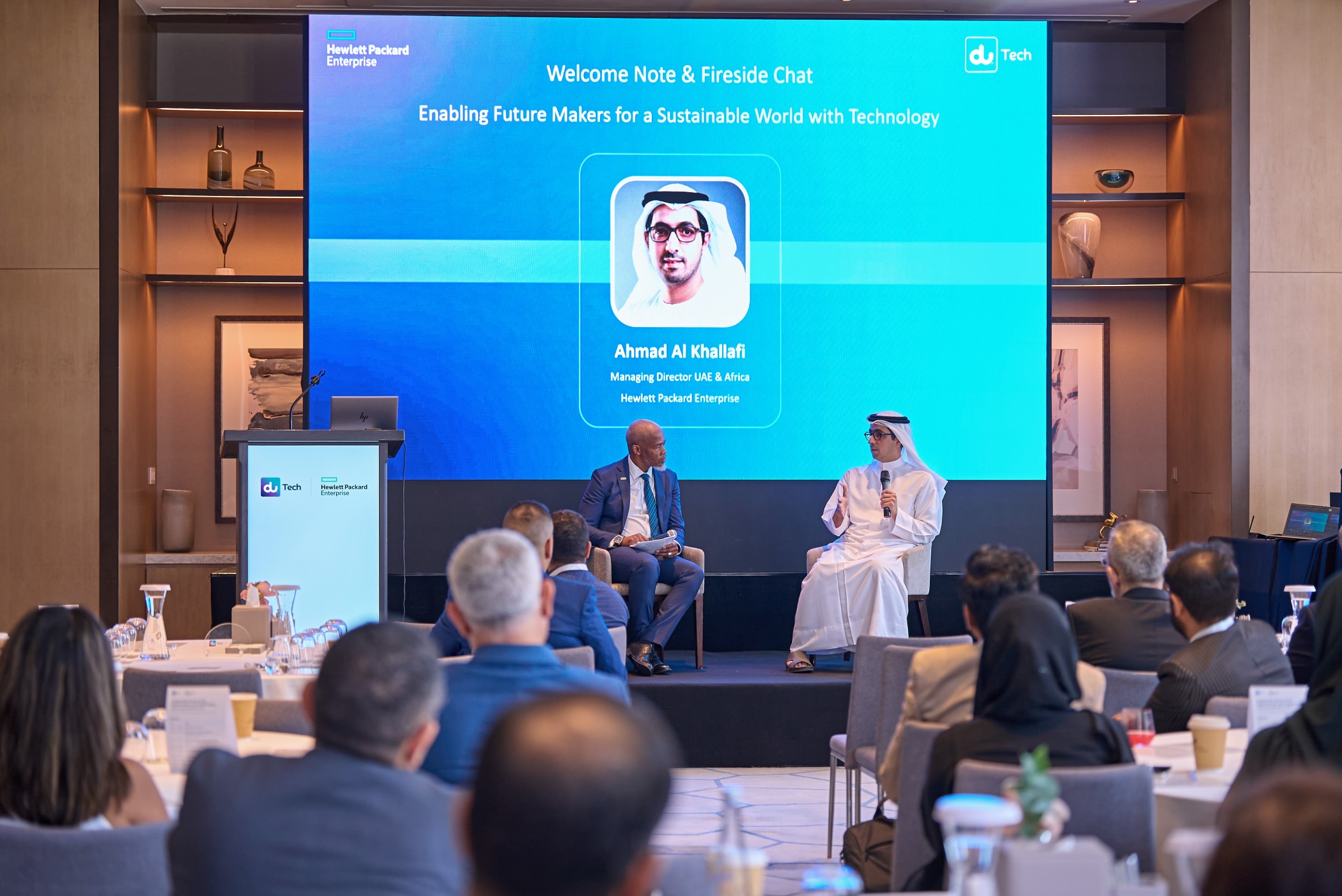 du And Hewlett Packard Enterprise Host Roundtable On The Future Of AI, Hybrid Cloud, And Networking In Banking