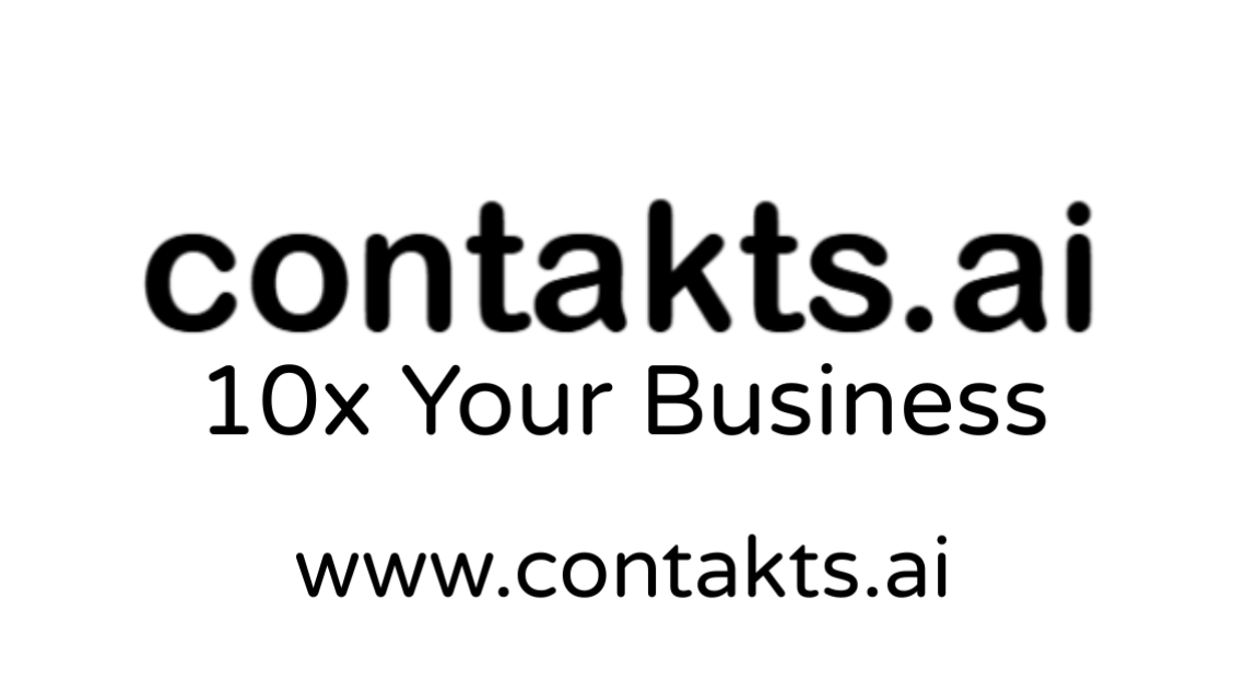 Grow your business with AI curated B2B contacts – contakts.ai